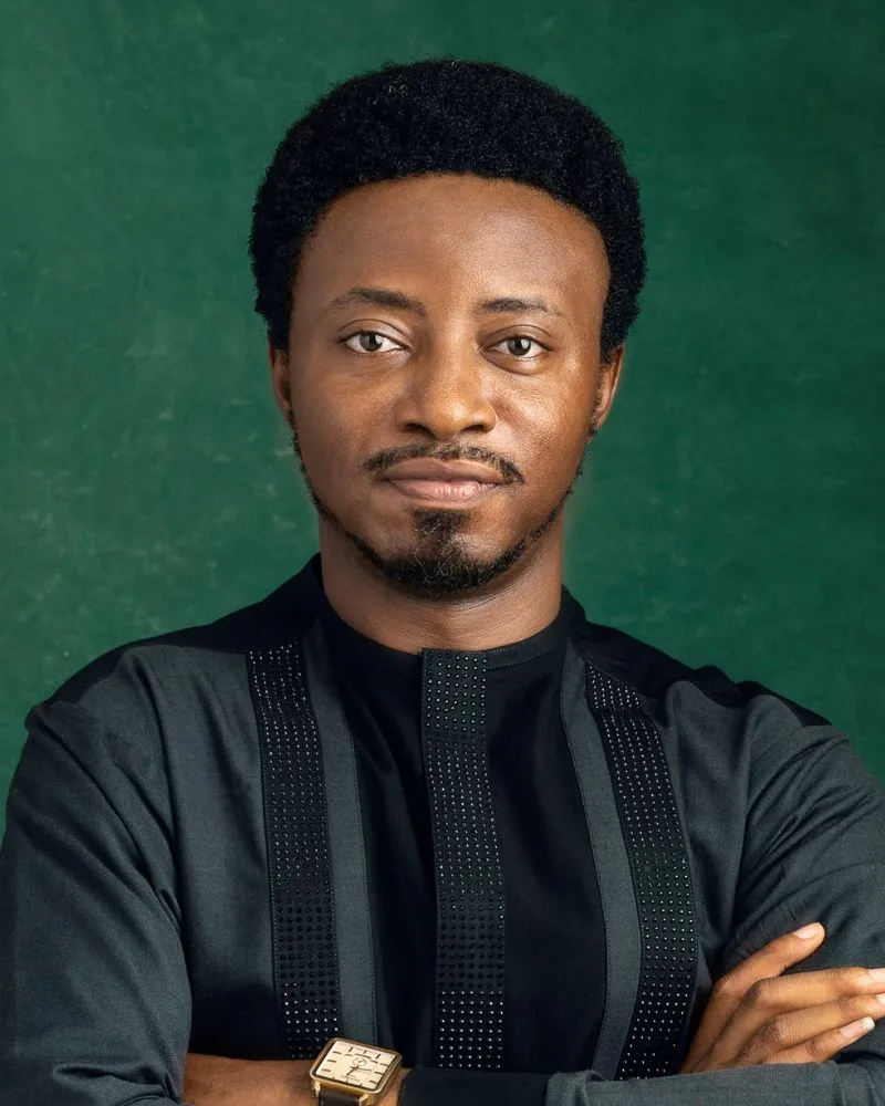 Portrait of Ayodeji Agboola, Founder at Akowe, Director Founders Institute Lagos